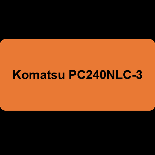 Komatsu PC240NLC-3